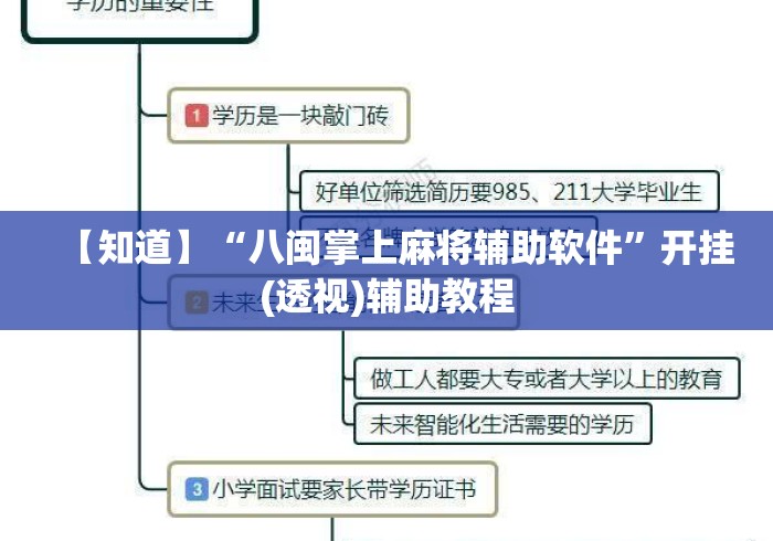 【知道】“八闽掌上麻将辅助软件”开挂(透视)辅助教程
