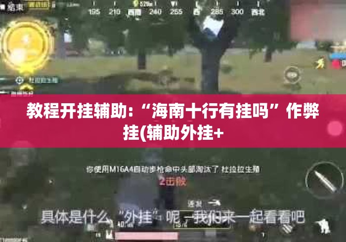 教程开挂辅助:“海南十行有挂吗”作弊挂(辅助外挂+