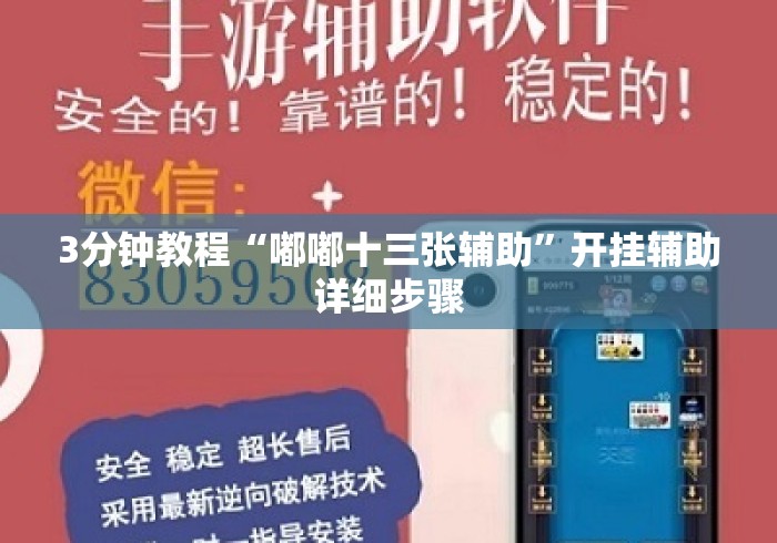 辅助最新信息“胡乐麻将辅助开挂”揭秘透视辅助万能挂用法