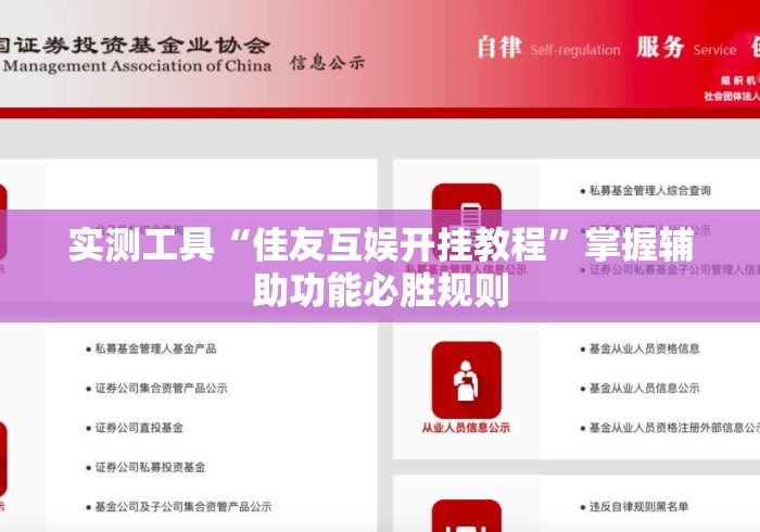 实测工具“佳友互娱开挂教程	”掌握辅助功能必胜规则