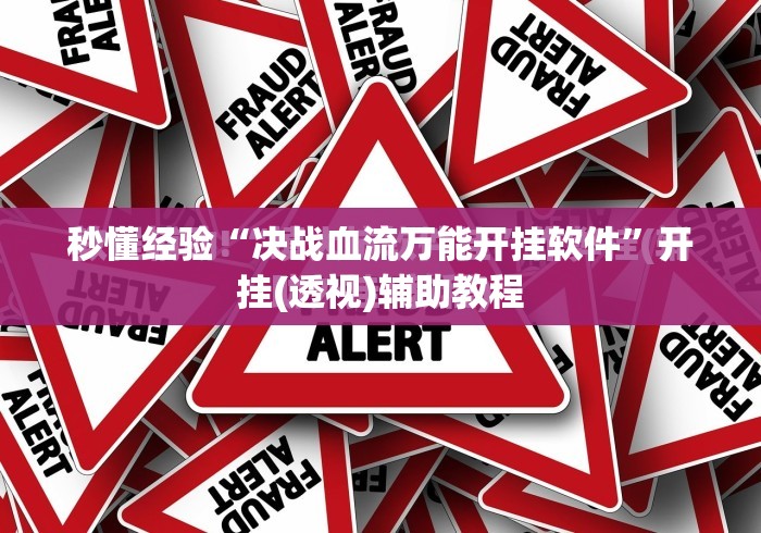 秒懂经验“决战血流万能开挂软件	”开挂(透视)辅助教程