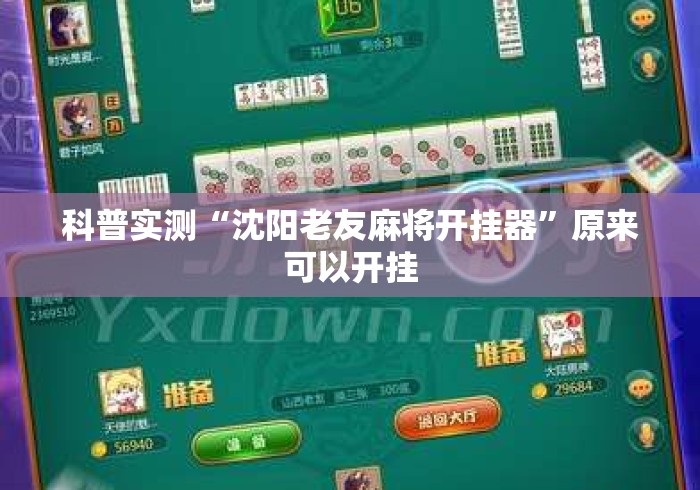 科普实测“沈阳老友麻将开挂器	”原来可以开挂