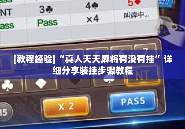 [教程经验]“真人天天麻将有没有挂”详细分享装挂步骤教程