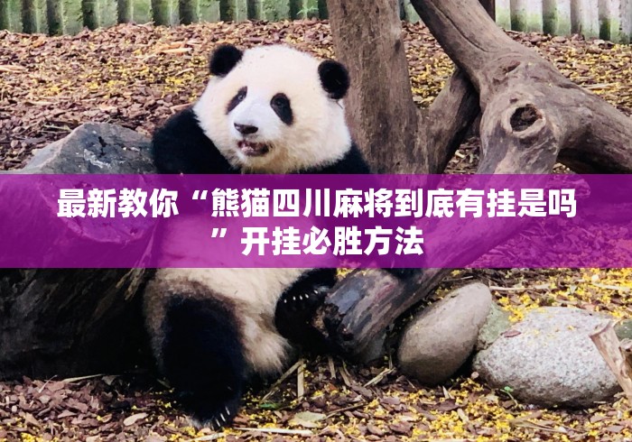最新教你“熊猫四川麻将到底有挂是吗	”开挂必胜方法