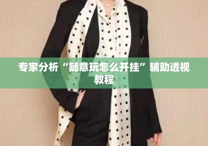 专家分析“随意玩怎么开挂”辅助透视教程