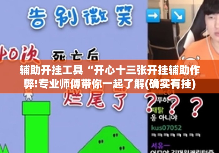 辅助开挂工具“开心十三张开挂辅助作弊!专业师傅带你一起了解(确实有挂)