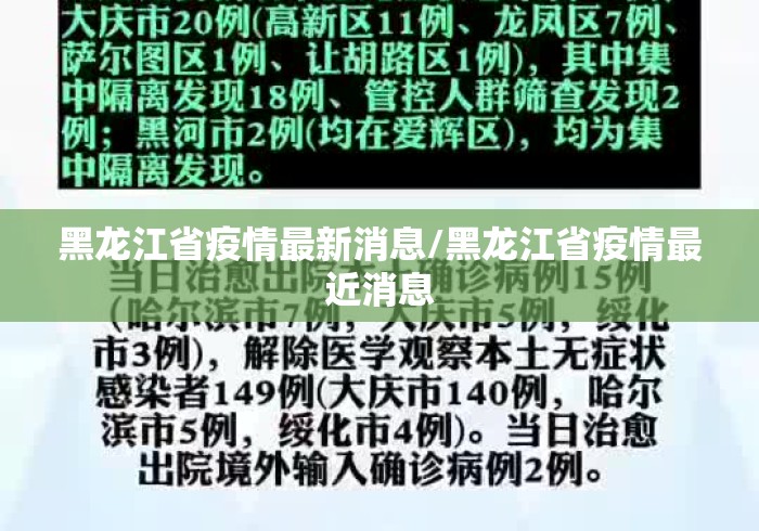 黑龙江省疫情最新消息/黑龙江省疫情最近消息