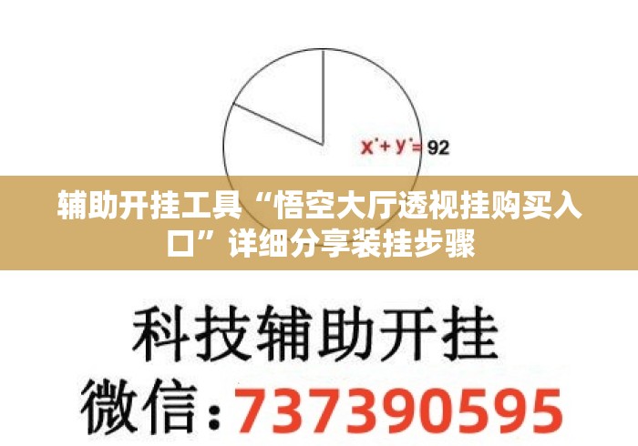 辅助开挂工具“悟空大厅透视挂购买入口”详细分享装挂步骤