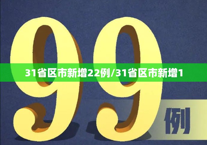 31省区市新增22例/31省区市新增1