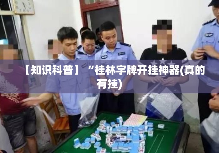 【知识科普】“桂林字牌开挂神器(真的有挂)