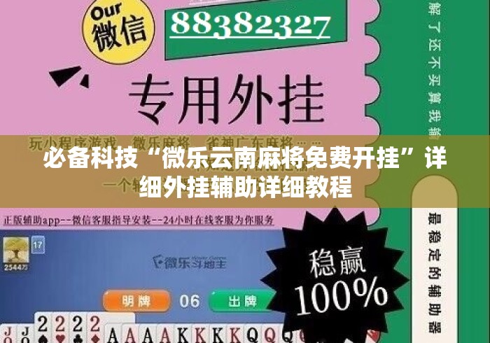 必备科技“微乐云南麻将免费开挂”详细外挂辅助详细教程