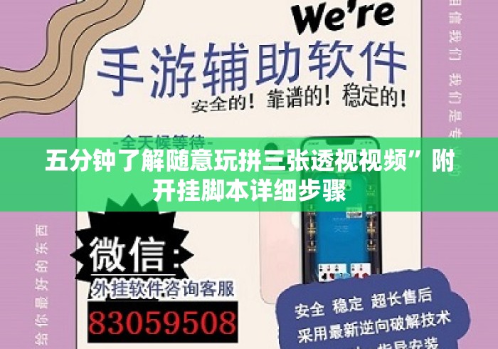 五分钟了解随意玩拼三张透视视频”附开挂脚本详细步骤