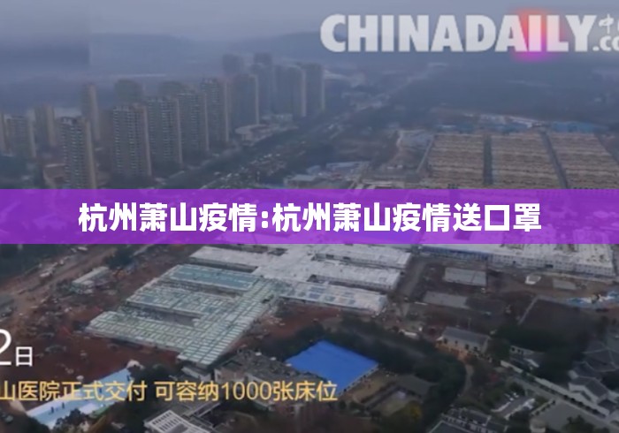 杭州萧山疫情:杭州萧山疫情送口罩