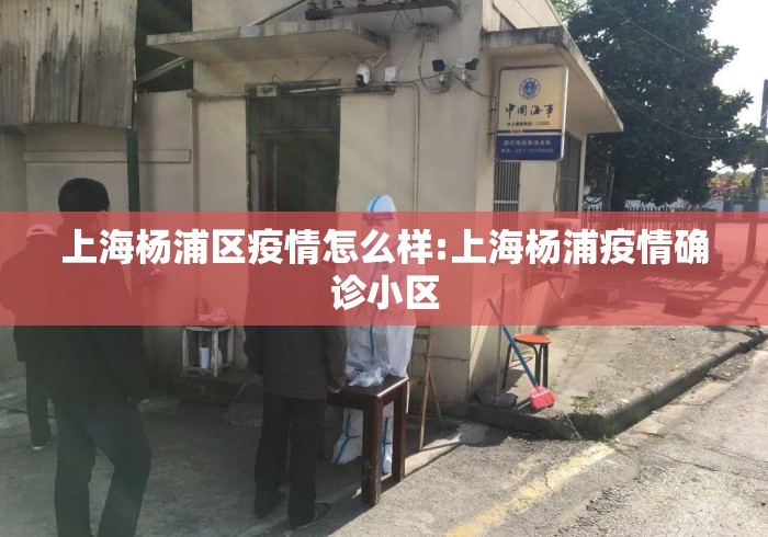 上海杨浦区疫情怎么样:上海杨浦疫情确诊小区