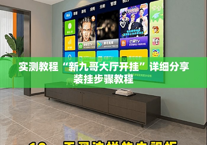 实测教程“新九哥大厅开挂”详细分享装挂步骤教程