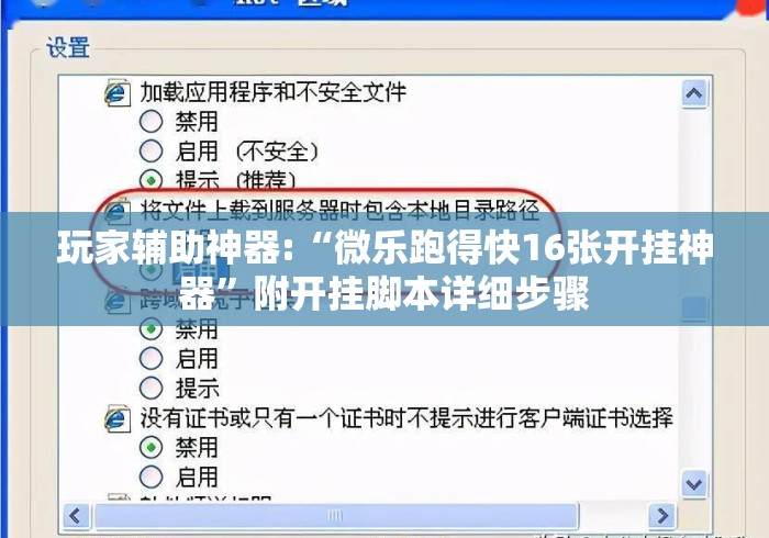 玩家辅助神器:“微乐跑得快16张开挂神器	”附开挂脚本详细步骤