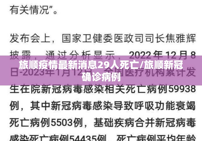 旅顺疫情最新消息29人死亡/旅顺新冠确诊病例