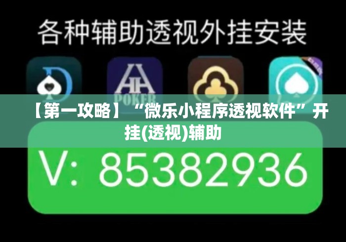 【第一攻略】“微乐小程序透视软件	”开挂(透视)辅助