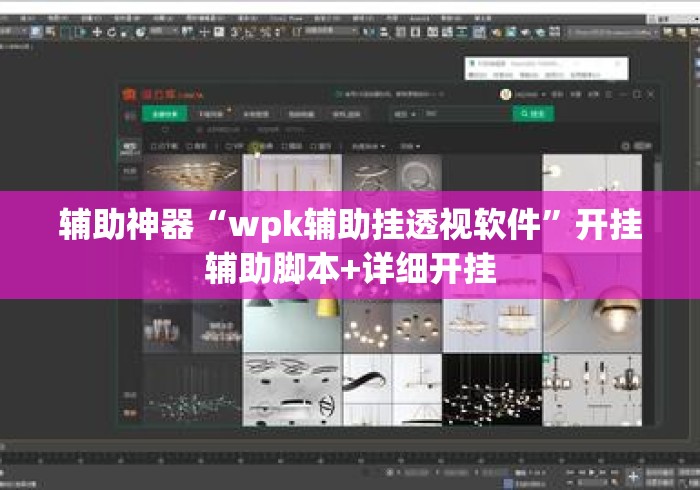 辅助神器“wpk辅助挂透视软件”开挂辅助脚本+详细开挂