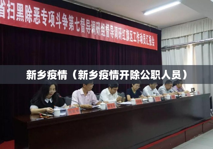 新乡疫情（新乡疫情开除公职人员）