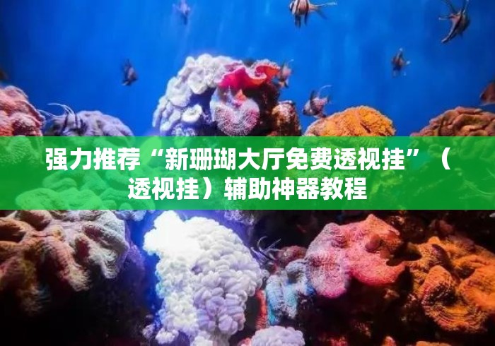 强力推荐“新珊瑚大厅免费透视挂”（透视挂）辅助神器教程