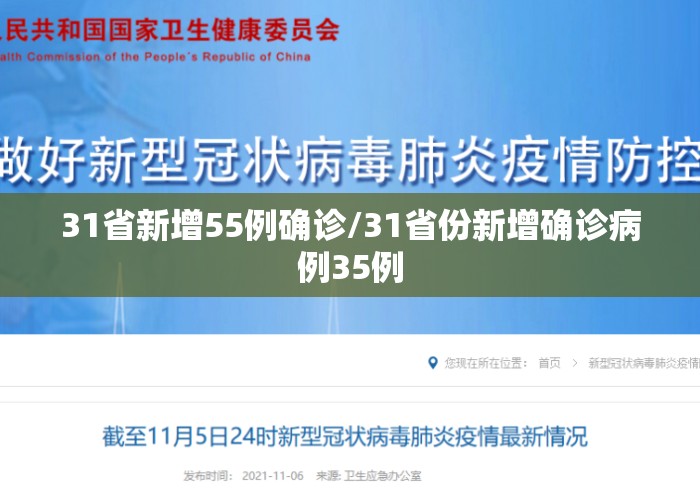 31省新增55例确诊/31省份新增确诊病例35例 31省新增55例确诊/31省份新增确诊病例35例