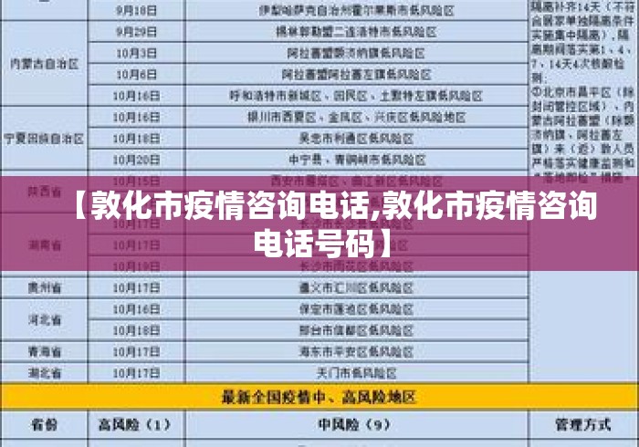 【敦化市疫情咨询电话,敦化市疫情咨询电话号码】 【敦化市疫情咨询电话,敦化市疫情咨询电话号码】