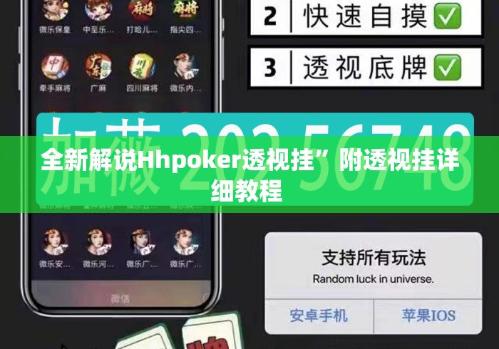 全新解说Hhpoker透视挂	”附透视挂详细教程 
