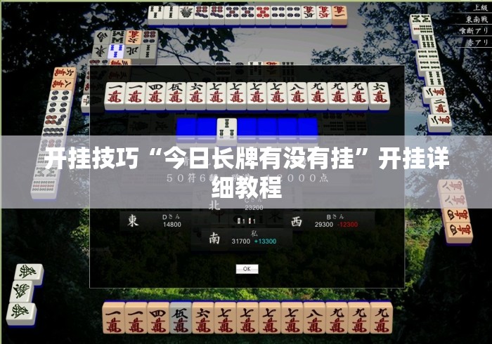 开挂技巧“今日长牌有没有挂”开挂详细教程