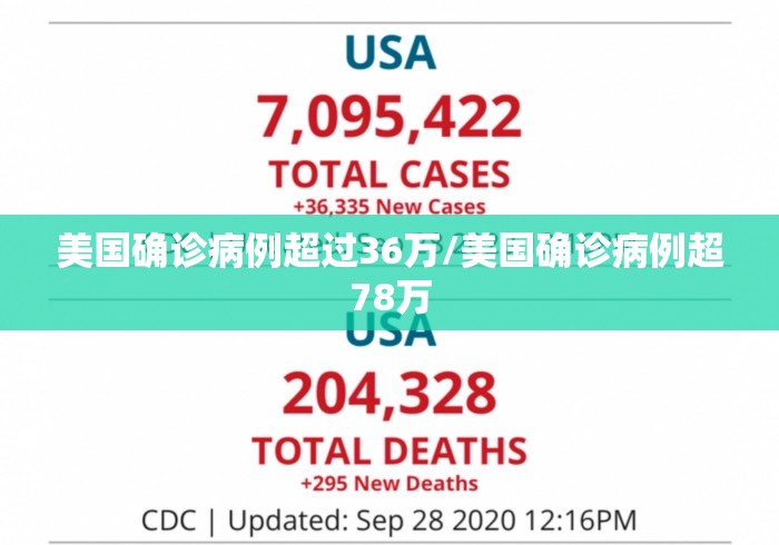 美国确诊病例超过36万/美国确诊病例超78万 美国确诊病例超过36万/美国确诊病例超78万
