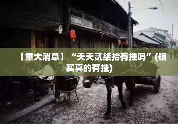 【重大消息】“天天贰柒拾有挂吗	”(确实真的有挂)