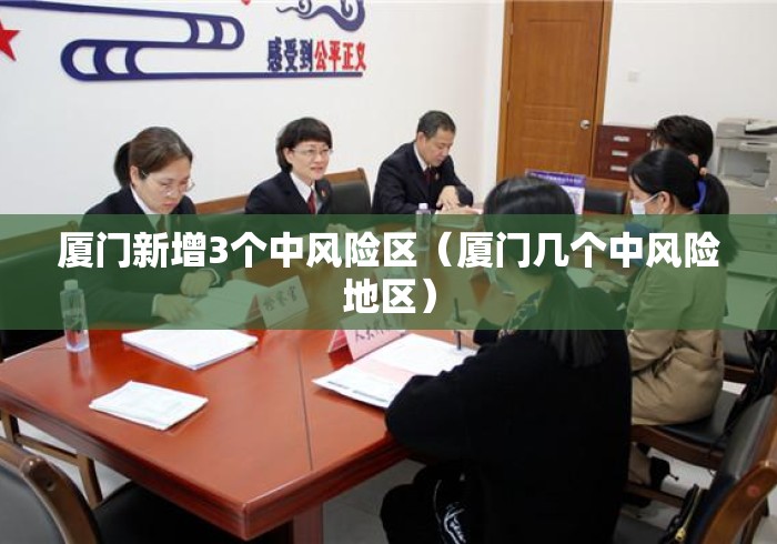 厦门新增3个中风险区（厦门几个中风险地区）
