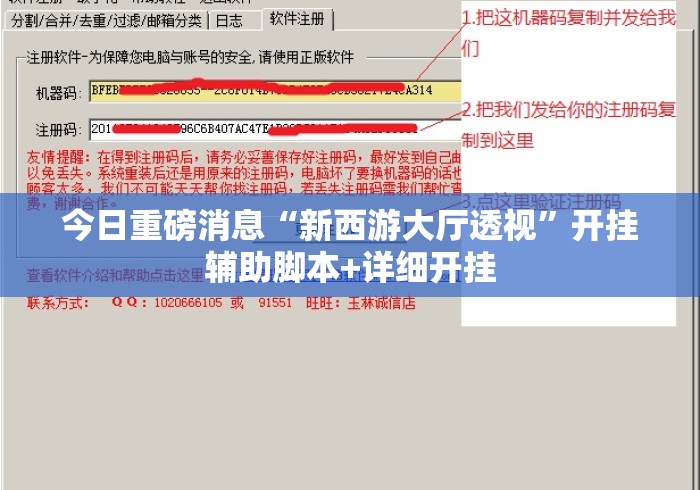 今日重磅消息“新西游大厅透视”开挂辅助脚本+详细开挂