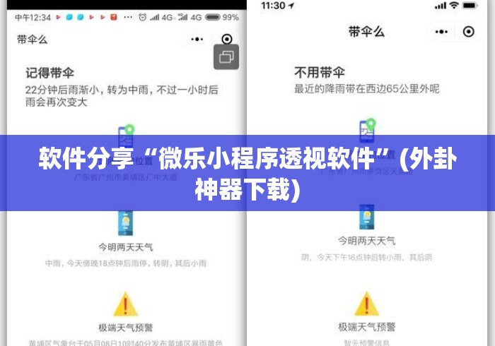 软件分享“微乐小程序透视软件”(外卦神器下载)