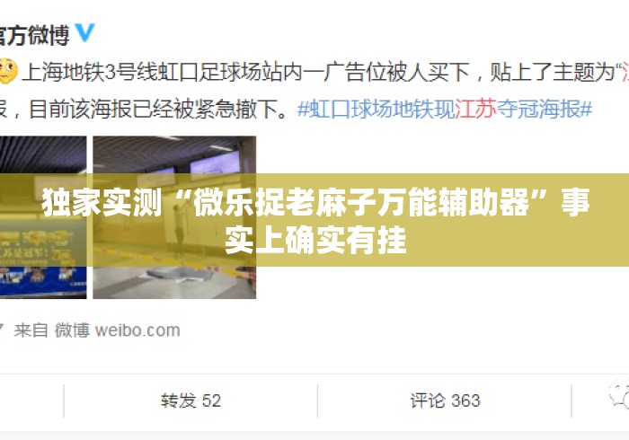独家实测“微乐捉老麻子万能辅助器	”事实上确实有挂