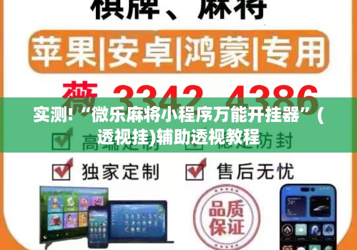 实测!“微乐麻将小程序万能开挂器”(透视挂)辅助透视教程