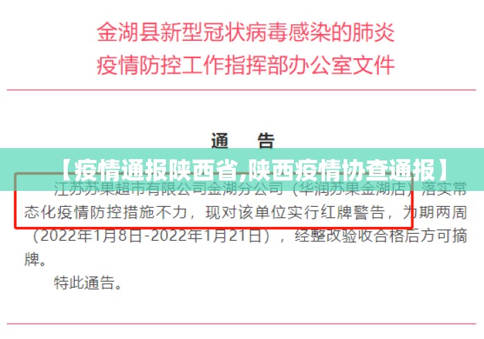 【疫情通报陕西省,陕西疫情协查通报】