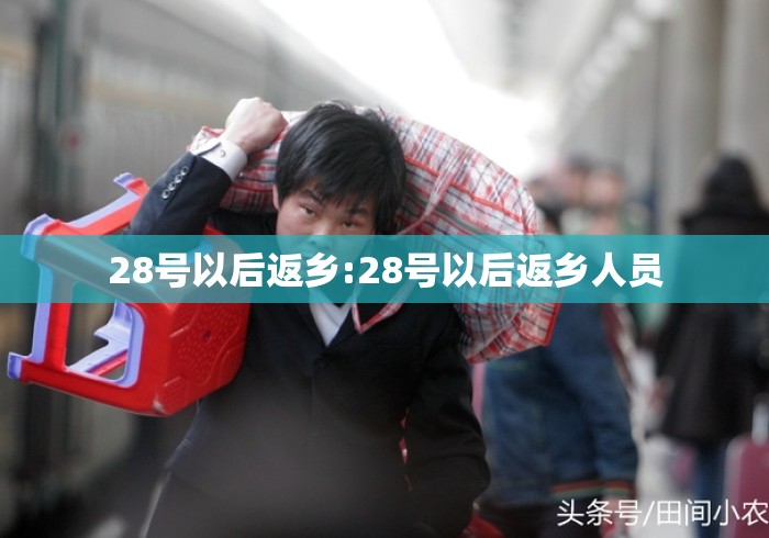 28号以后返乡:28号以后返乡人员