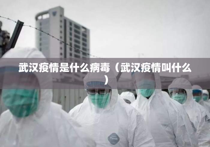 武汉疫情是什么病毒（武汉疫情叫什么）