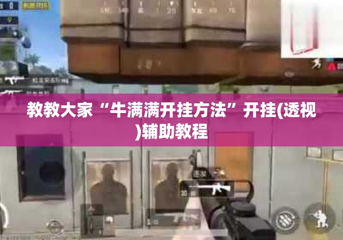 教教大家“牛满满开挂方法	”开挂(透视)辅助教程
