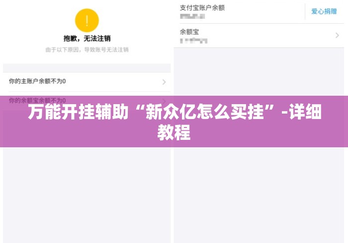 万能开挂辅助“新众亿怎么买挂”-详细教程