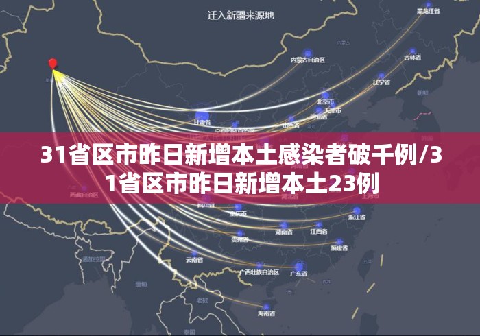 31省区市昨日新增本土感染者破千例/31省区市昨日新增本土23例