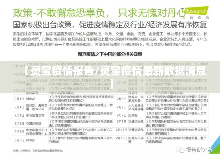 【灵宝疫情报告/灵宝疫情最新数据消息】 【灵宝疫情报告/灵宝疫情最新数据消息】