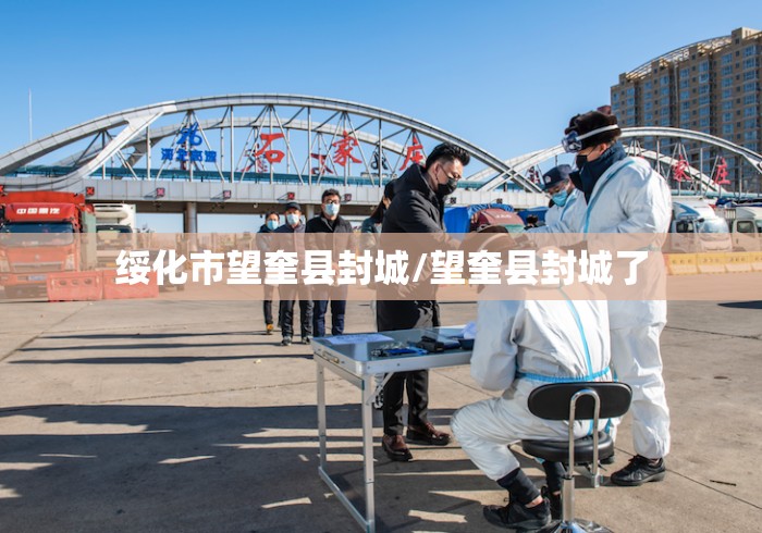 绥化市望奎县封城/望奎县封城了