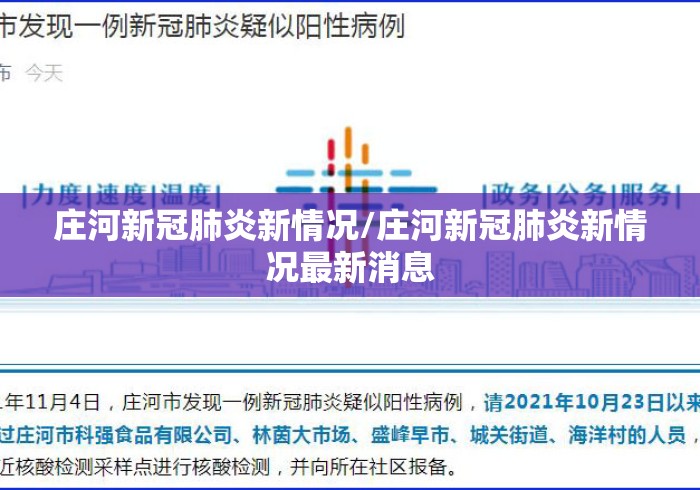 庄河新冠肺炎新情况/庄河新冠肺炎新情况最新消息 庄河新冠肺炎新情况/庄河新冠肺炎新情况最新消息