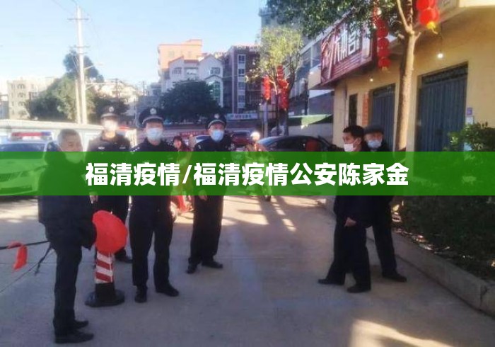 福清疫情/福清疫情公安陈家金