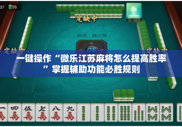 一键操作“微乐江苏麻将怎么提高胜率”掌握辅助功能必胜规则
