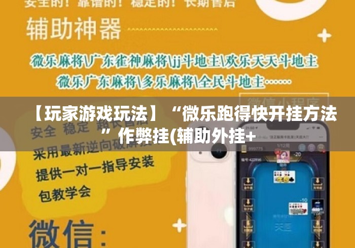 【玩家游戏玩法】“微乐跑得快开挂方法	”作弊挂(辅助外挂+