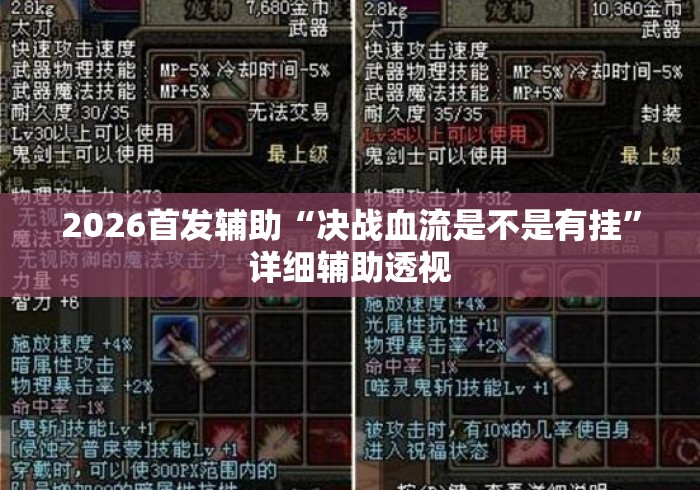 2026首发辅助“决战血流是不是有挂	”详细辅助透视