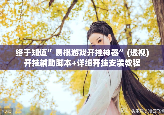 终于知道	”易棋游戏开挂神器”(透视)开挂辅助脚本+详细开挂安装教程